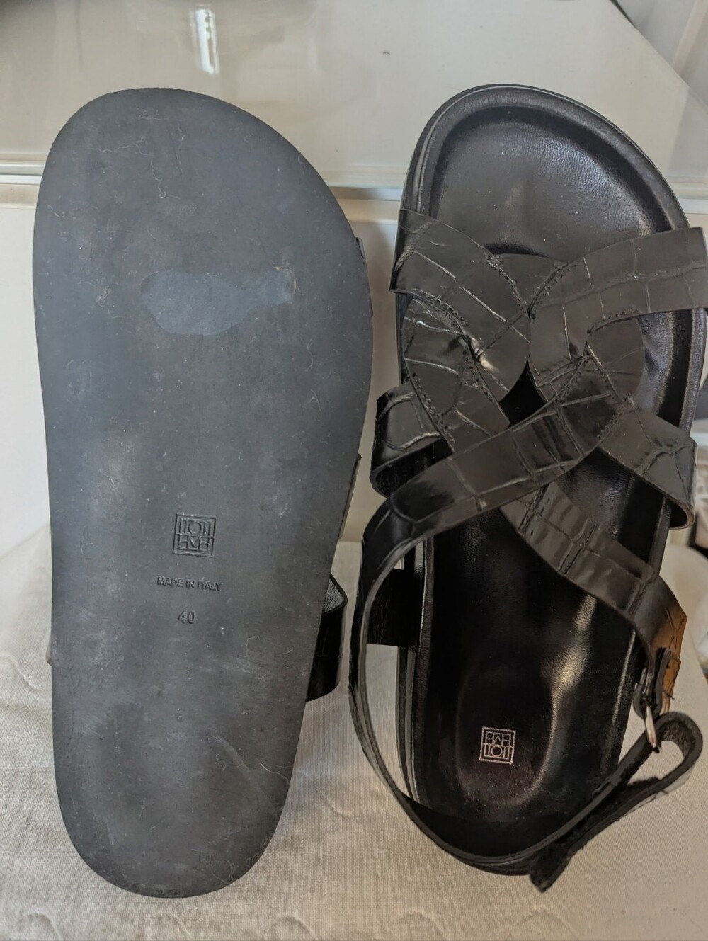Toteme Leather sandal - Picture 2 of 2